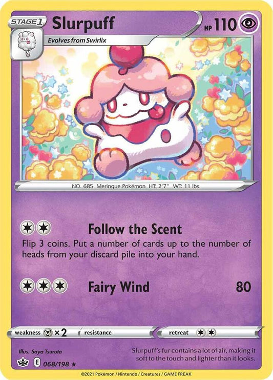 Pokemon Slurpuff 68/198 Chilling Reign