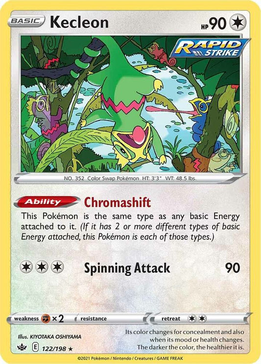 Pokemon Kecleon 122/198 Chilling Reign