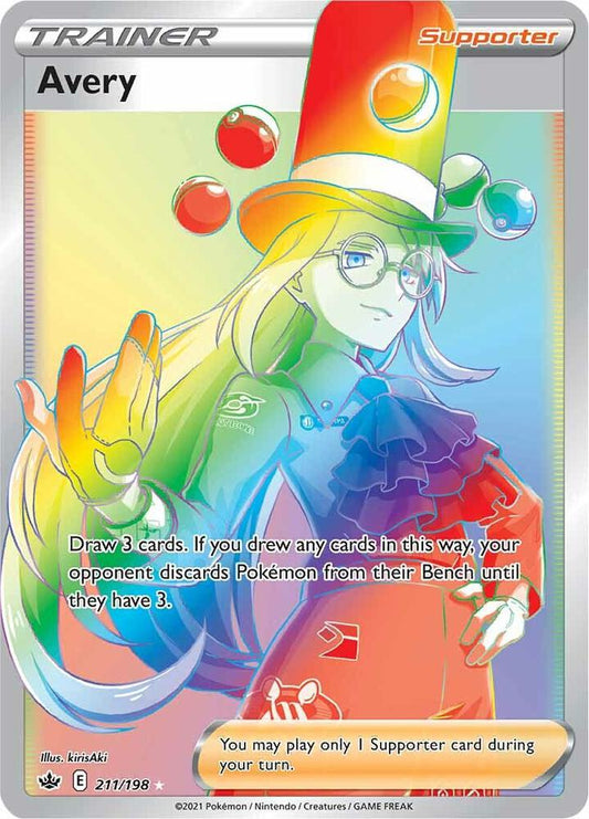 Pokemon Avery 211/198 Chilling Reign