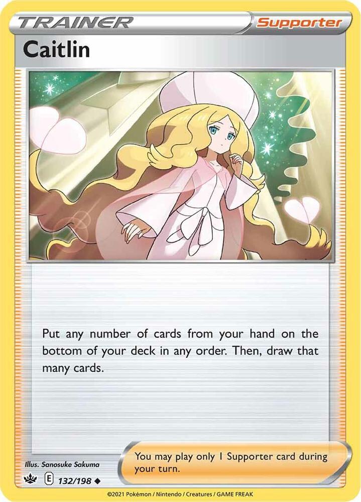 Pokemon Caitlin 132/198 Chilling Reign