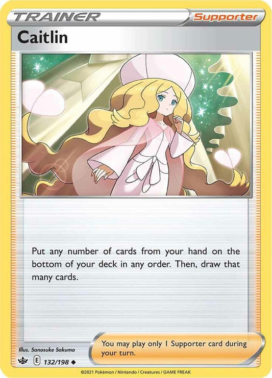 Pokemon Caitlin 132/198 Chilling Reign