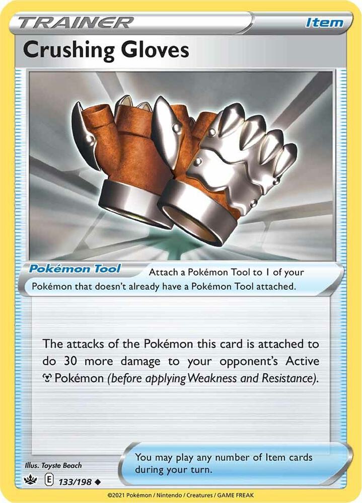 Pokemon Crushing Gloves 133/198 Chilling Reign