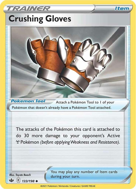 Pokemon Crushing Gloves 133/198 Chilling Reign