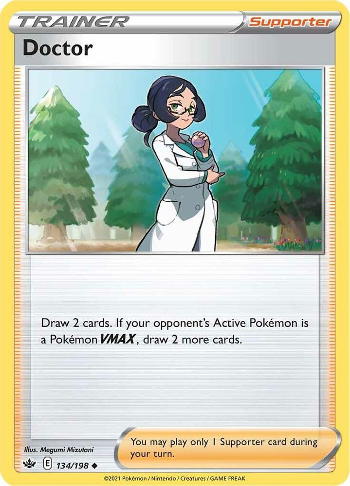 Pokemon Doctor 134/198 Chilling Reign