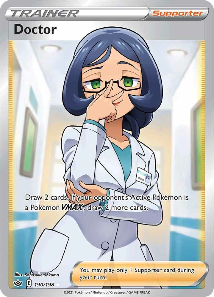 Pokemon Doctor 190/198 Chilling Reign