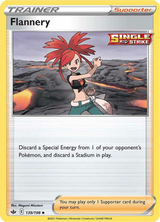 Pokemon Flannery 139/198 Chilling Reign