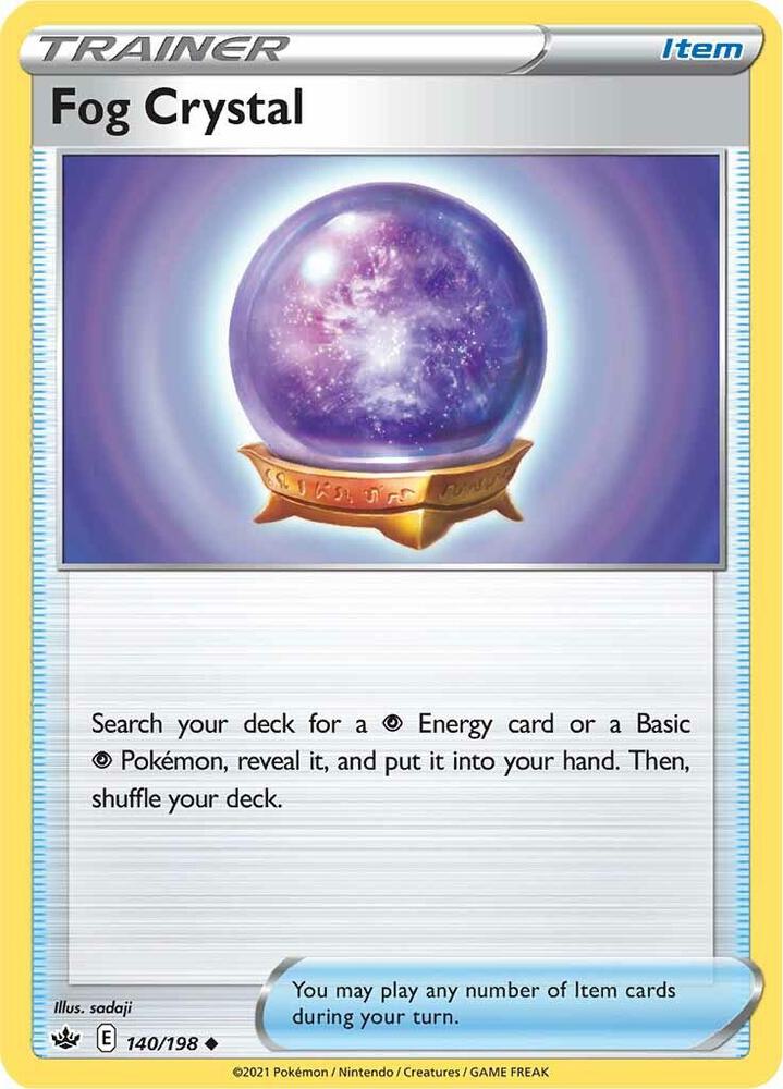 Pokemon Fog Crystal 140/198 Chilling Reign