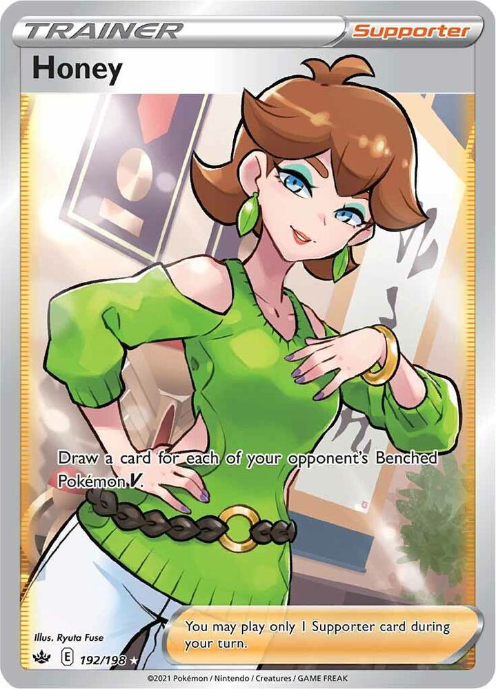 Pokemon Honey 192/198 Chilling Reign