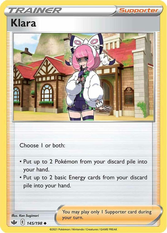 Pokemon Klara 145/198 Chilling Reign