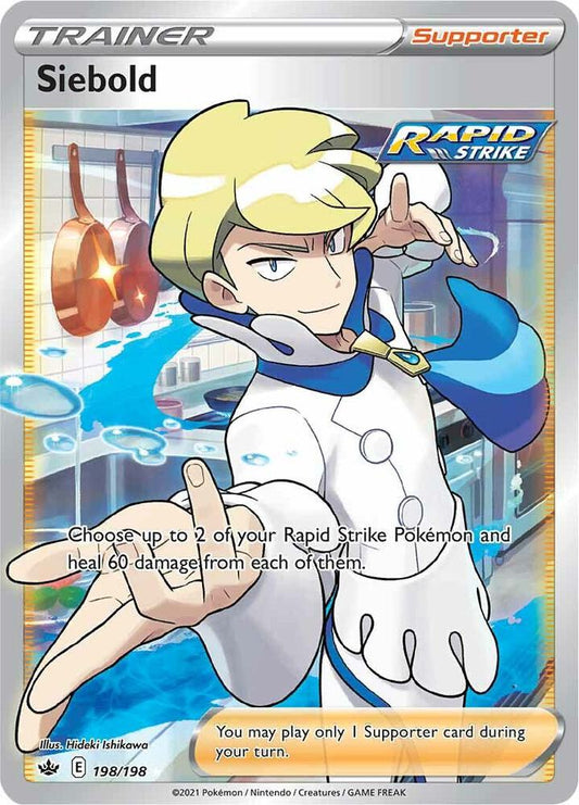 Pokemon Siebold 198/198 Chilling Reign
