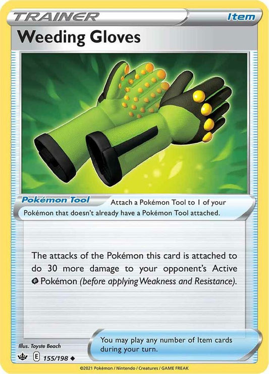 Pokemon Weeding Gloves 155/198 Chilling Reign