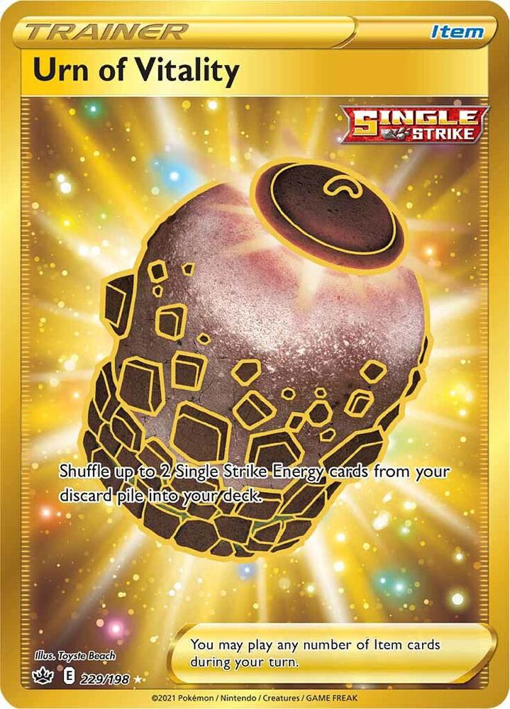 Pokemon Urn of Vitality 229/198 Chilling Reign