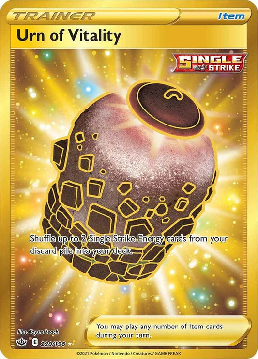 Pokemon Urn of Vitality 229/198 Chilling Reign