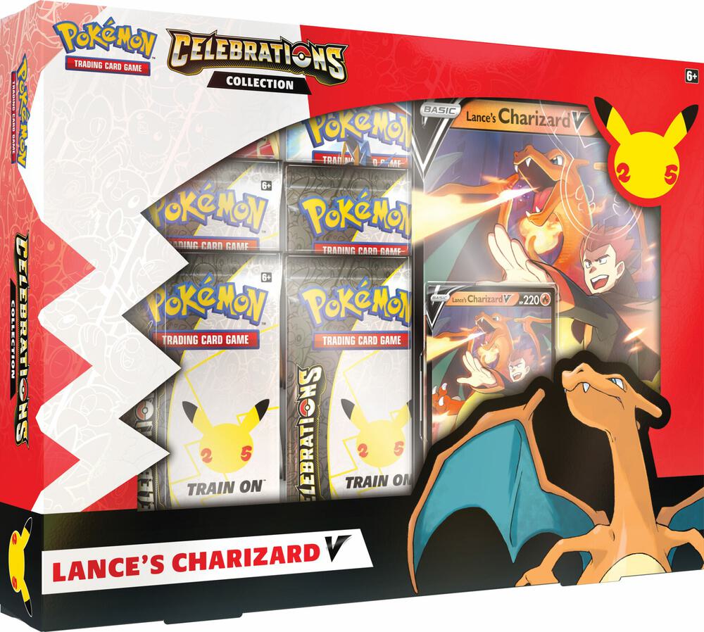 Pokemon Celebrations Lance Charizard V Box