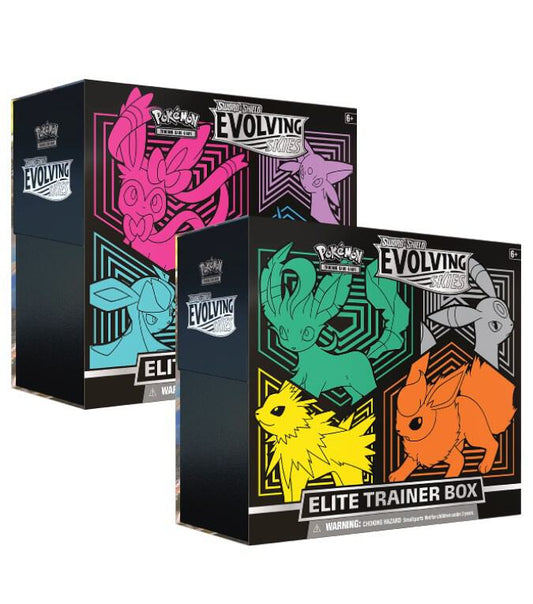 Pokemon Evolving Skies Elite Trainer Box ETB