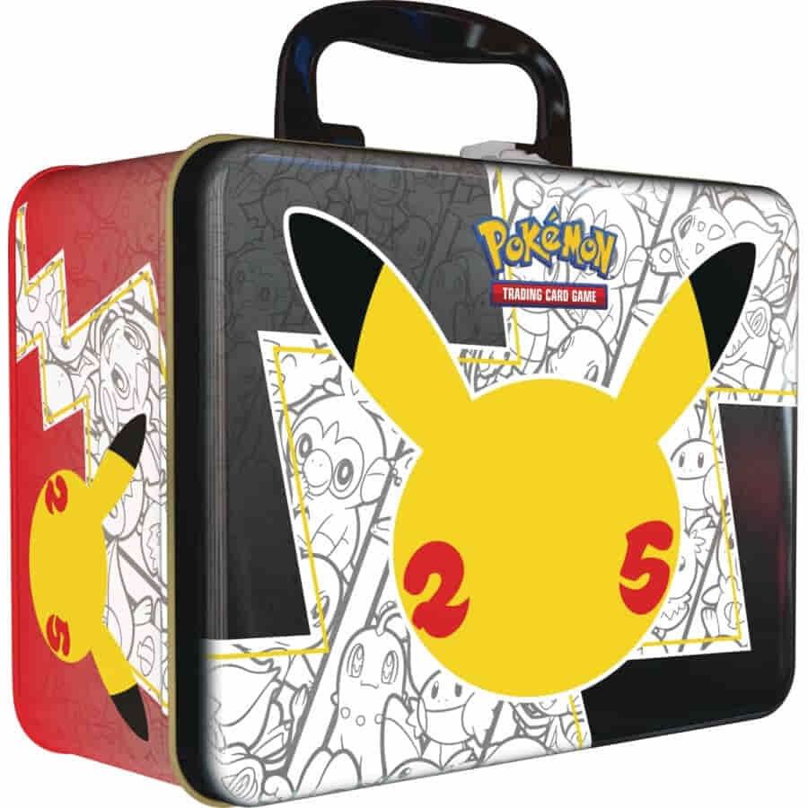 Pokemon 25th Celebration Collector's Chest Tin