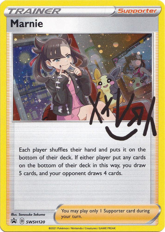 Pokemon Marnie SWSH120 SWSH Black Star Promos