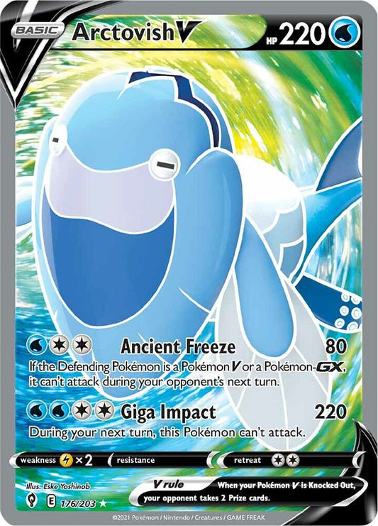Pokemon Arctovish V 48/203 Evolving Skies