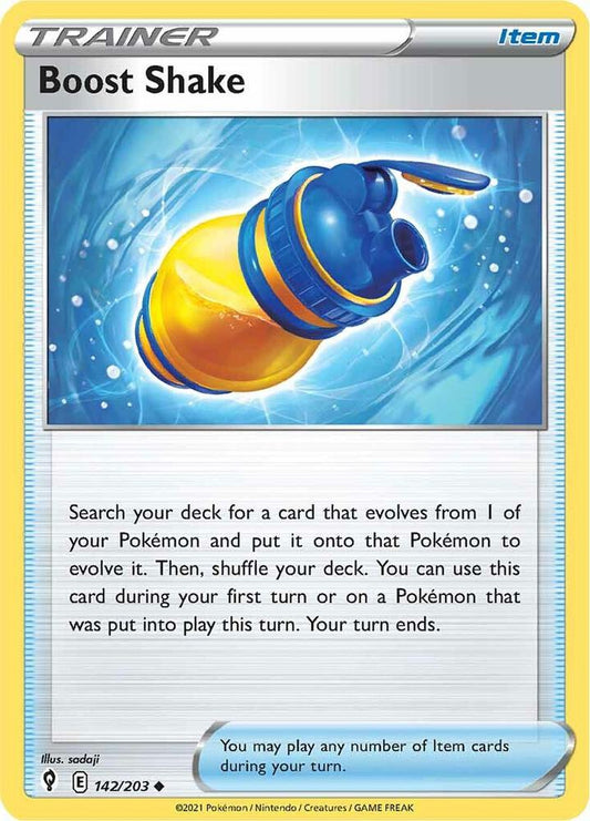 Pokemon Boost Shake 142/203 Evolving Skies
