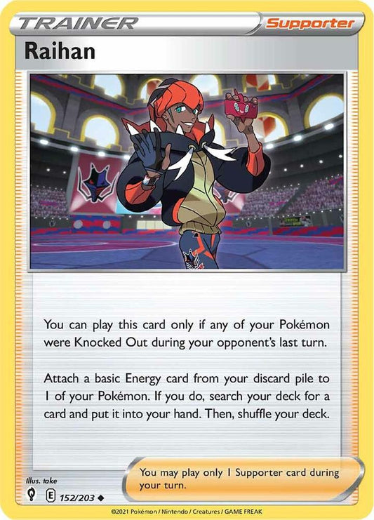 Pokemon Raihan 152/203 Evolving Skies