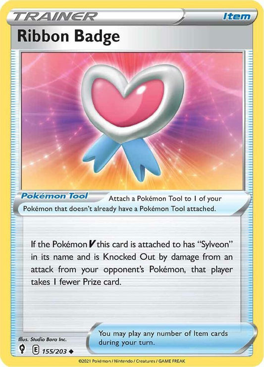 Pokemon Ribbon Badge 155/203 Evolving Skies