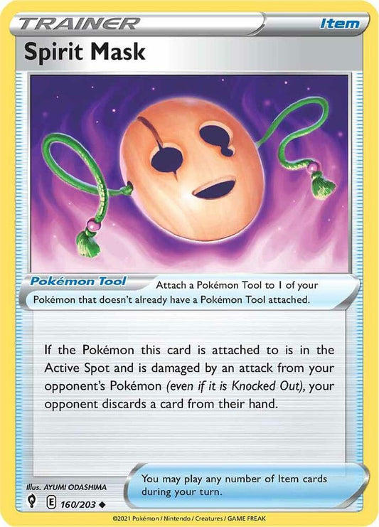 Pokemon Spirit Mask 160/203 Evolving Skies