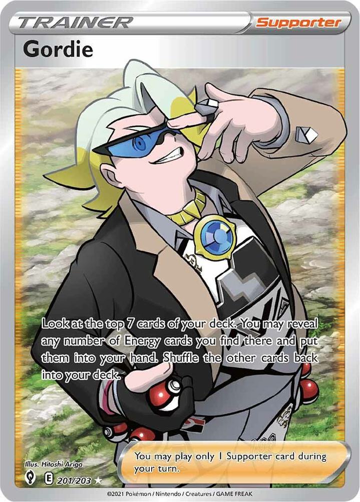 Pokemon Gordie 201/203 Evolving Skies