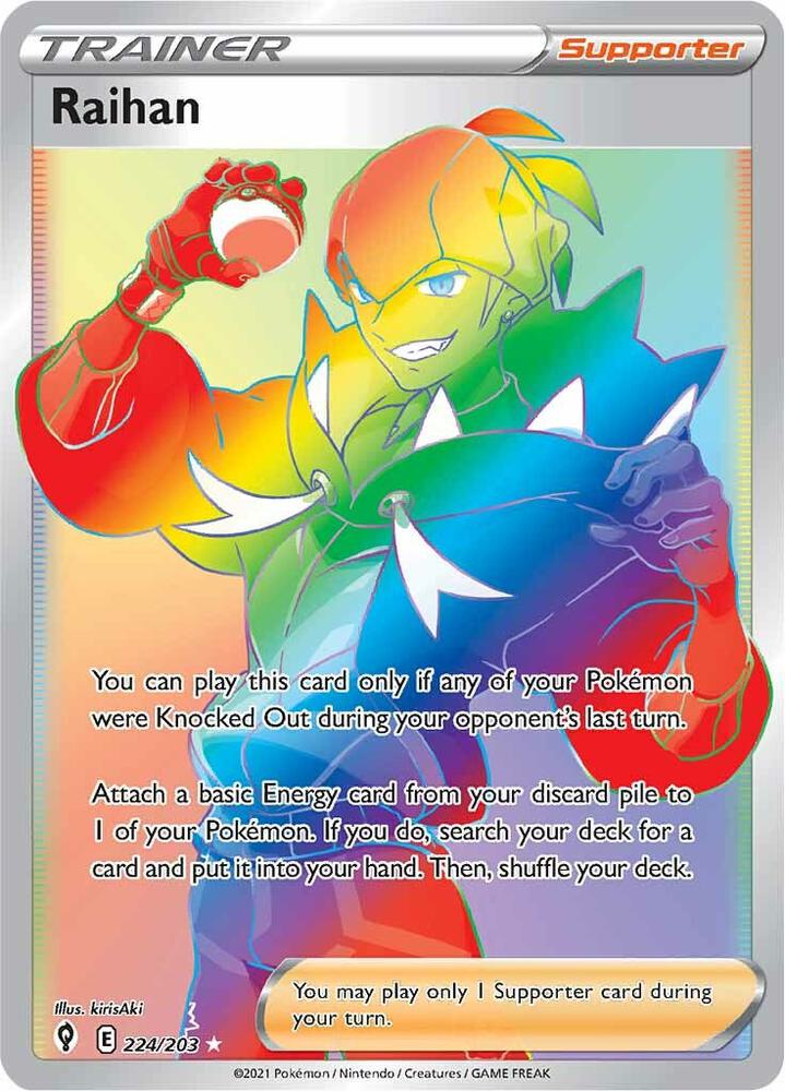 Pokemon Raihan 224/203 Evolving Skies
