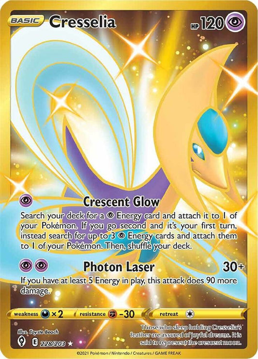 Pokemon Cresselia 228/203 Evolving Skies