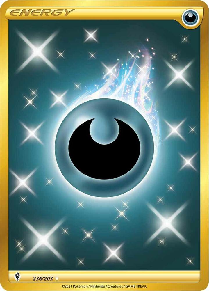 Pokemon Darkness Energy 236/203 Evolving Skies