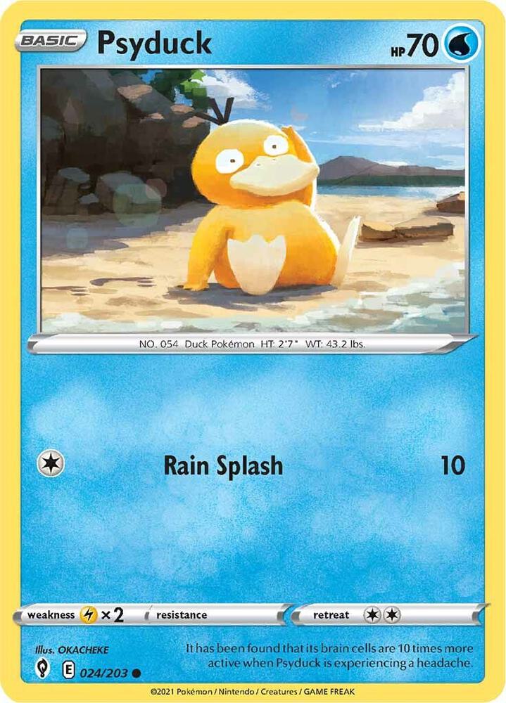Pokemon Psyduck 24/203 Evolving Skies