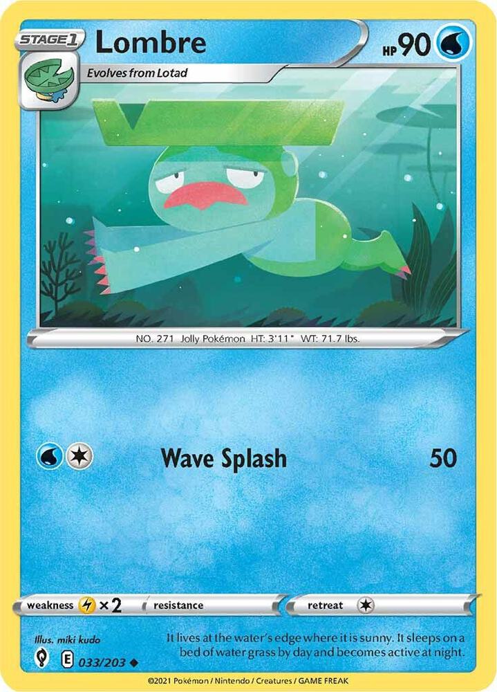 Pokemon Lombre 33/203 Evolving Skies