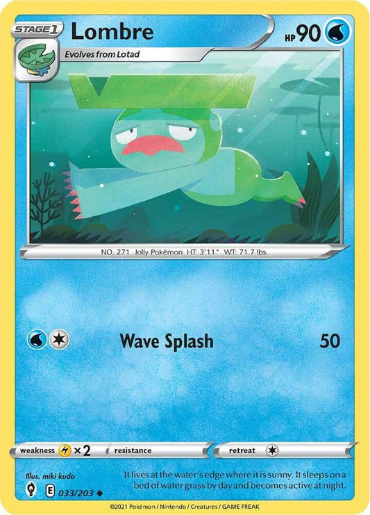 Pokemon Lombre 33/203 Evolving Skies