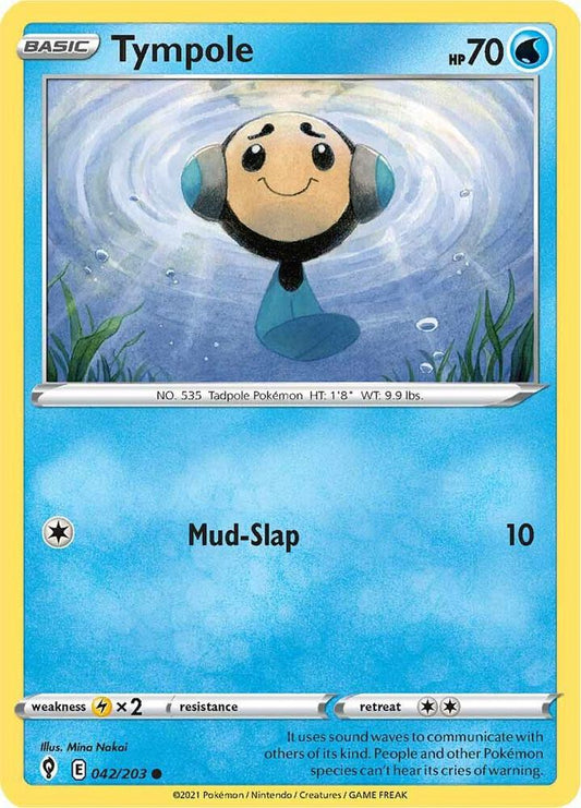 Pokemon Tympole 42/203 Evolving Skies
