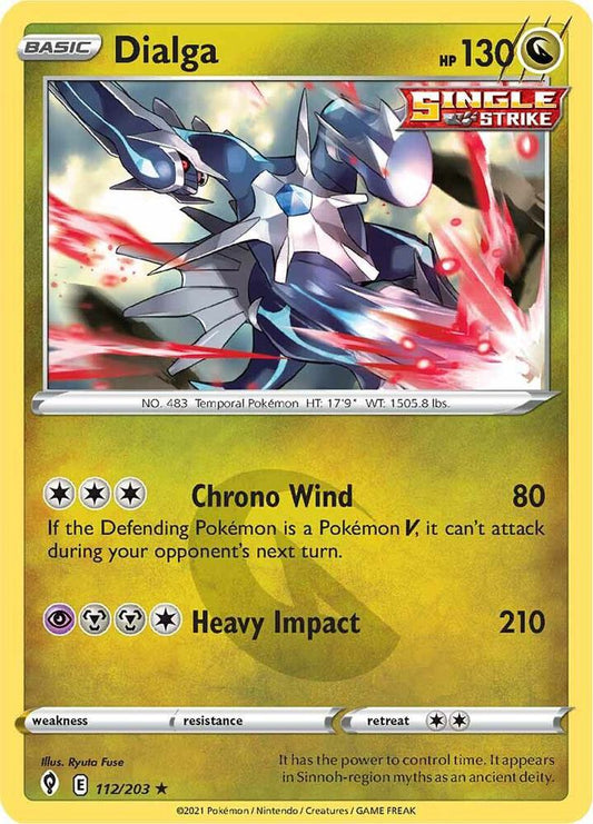 Pokemon Dialga 112/203 Evolving Skies
