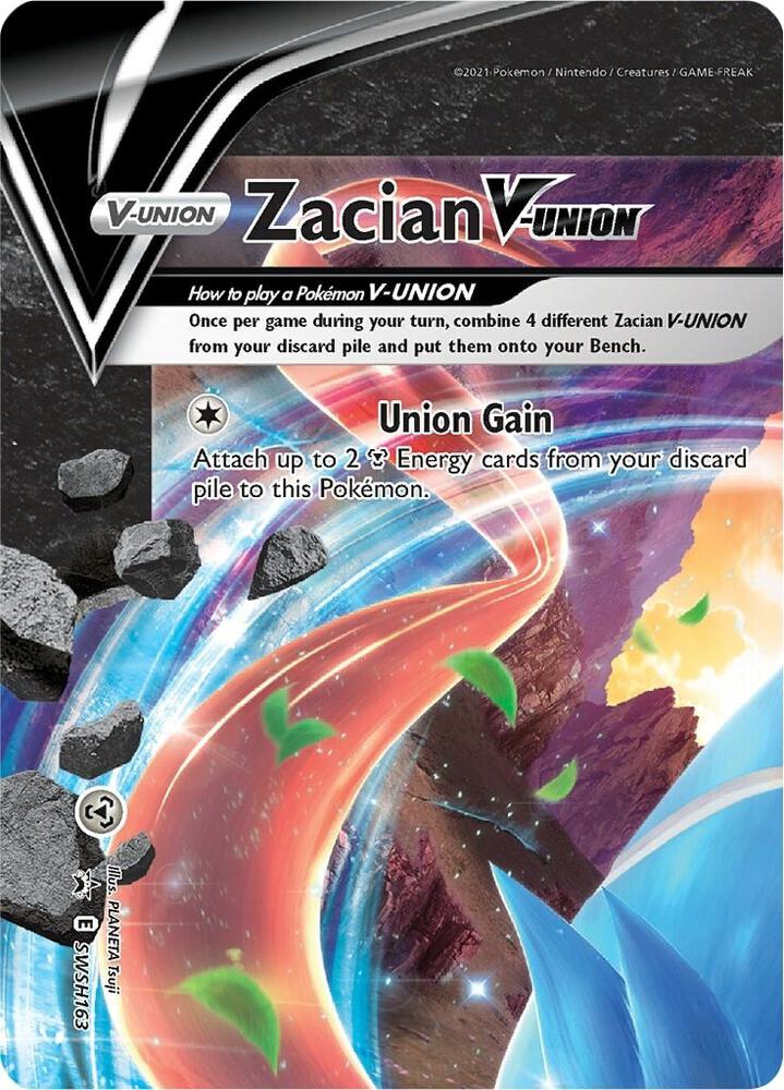 Pokemon Zacian V-UNION SWSH163 SWSH Black Star Promos