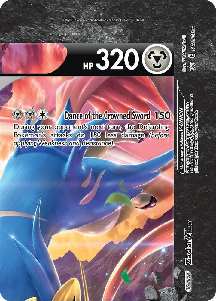 Pokemon Zacian V-UNION SWSH164 SWSH Black Star Promos