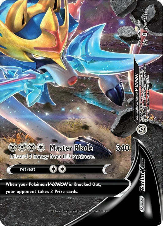 Pokemon Zacian V-UNION SWSH166 SWSH Black Star Promos