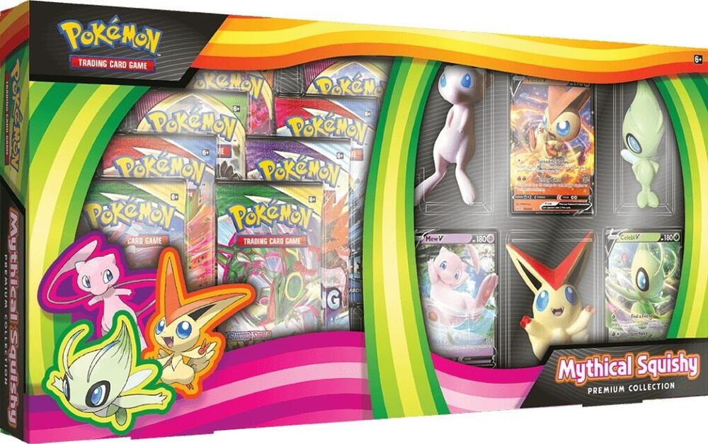 Pokemon Mythical Squishy Premium Collection
