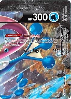 Pokemon Greninja V-UNION SWSH156 SWSH Black Star Promos