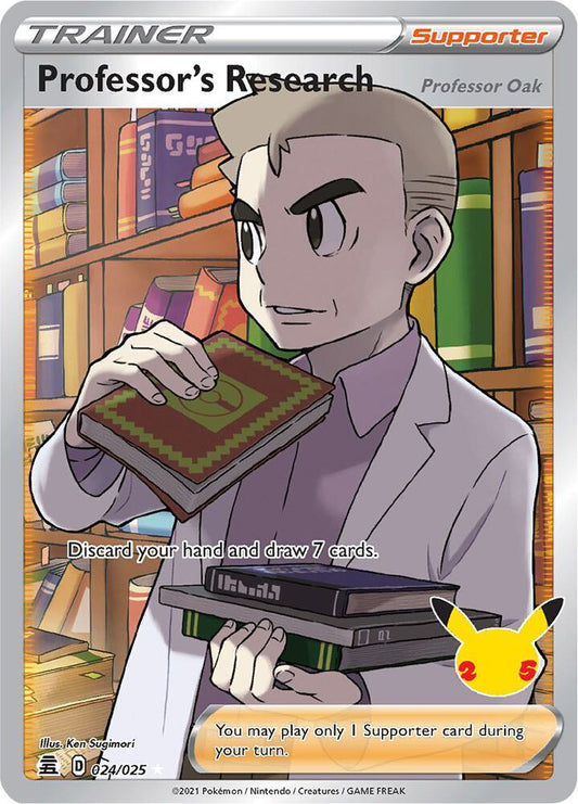 Pokemon Professor's Research 24/25 Celebrations