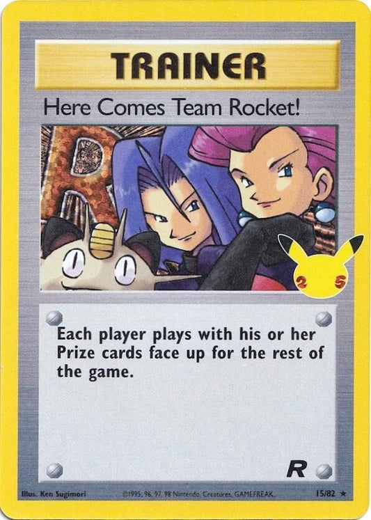 Pokemon Here Comes Team Rocket! 15/82 Celebrations