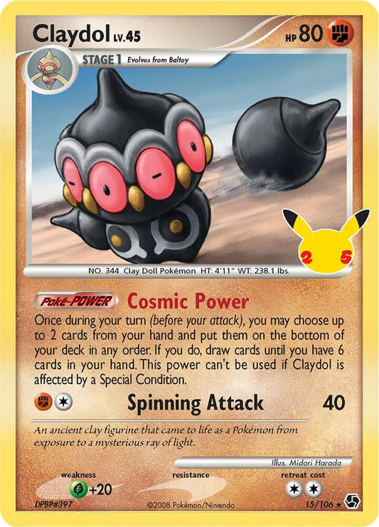 Pokemon Claydol 15/106 Celebrations