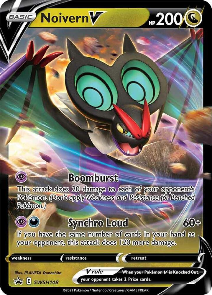 Pokemon Noivern V SWSH148 SWSH Black Star Promos