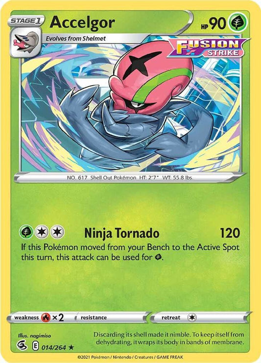 Pokemon Accelgor 14/264 Fusion Strike