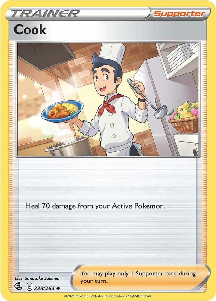 Pokemon Cook 228/264 Fusion Strike