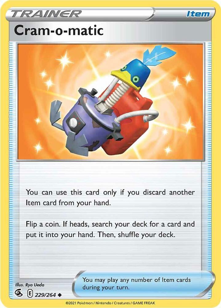 Pokemon Cram-o-matic 229/264 Fusion Strike
