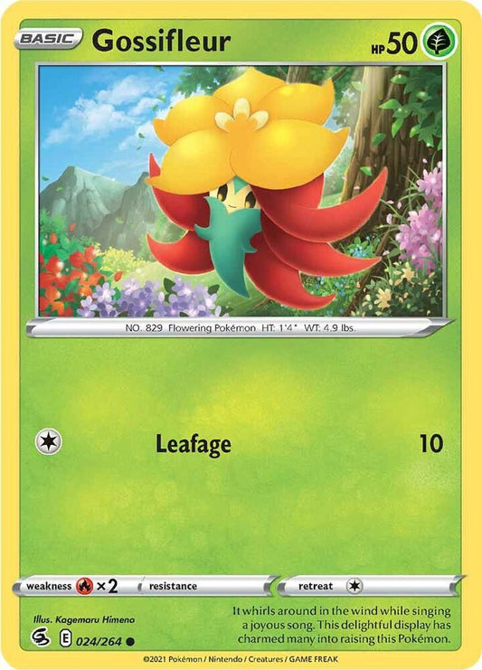 Pokemon Gossifleur 24/264 Fusion Strike