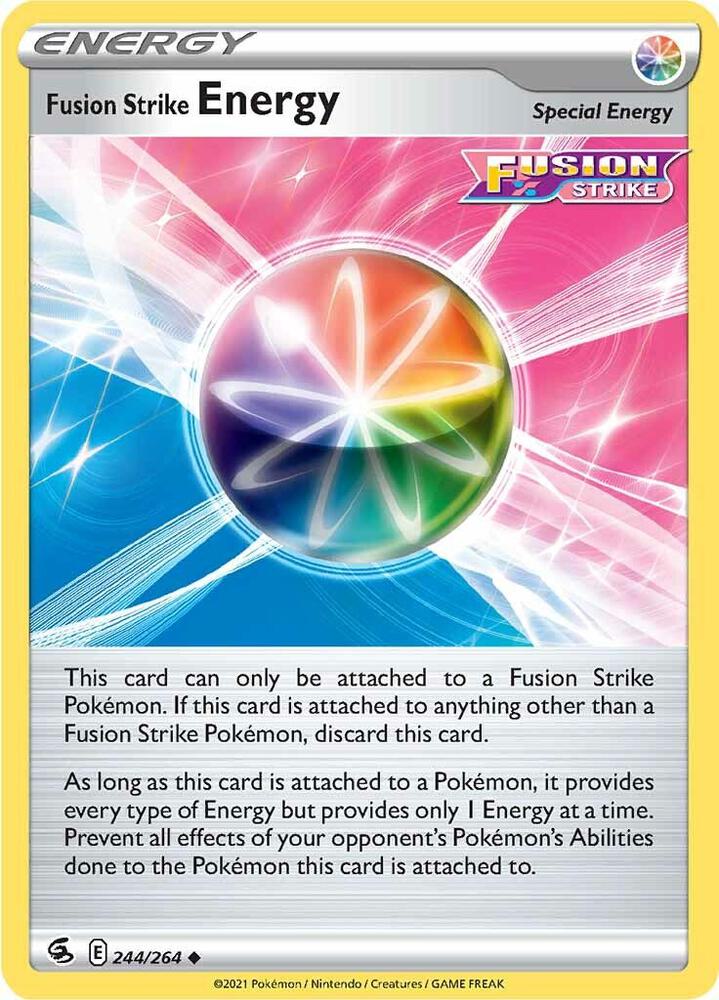 Pokemon Fusion Strike Energy 244/264 Fusion Strike