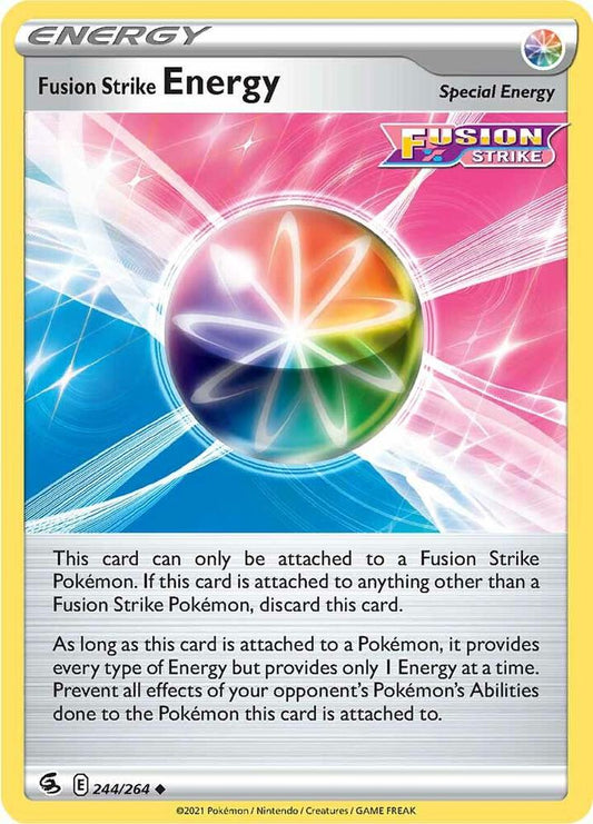 Pokemon Fusion Strike Energy 244/264 Fusion Strike